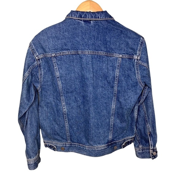 Everlane The Denim Jacket Blue Button Down Classic Jean Jacket Size XS - Picture 8 of 10